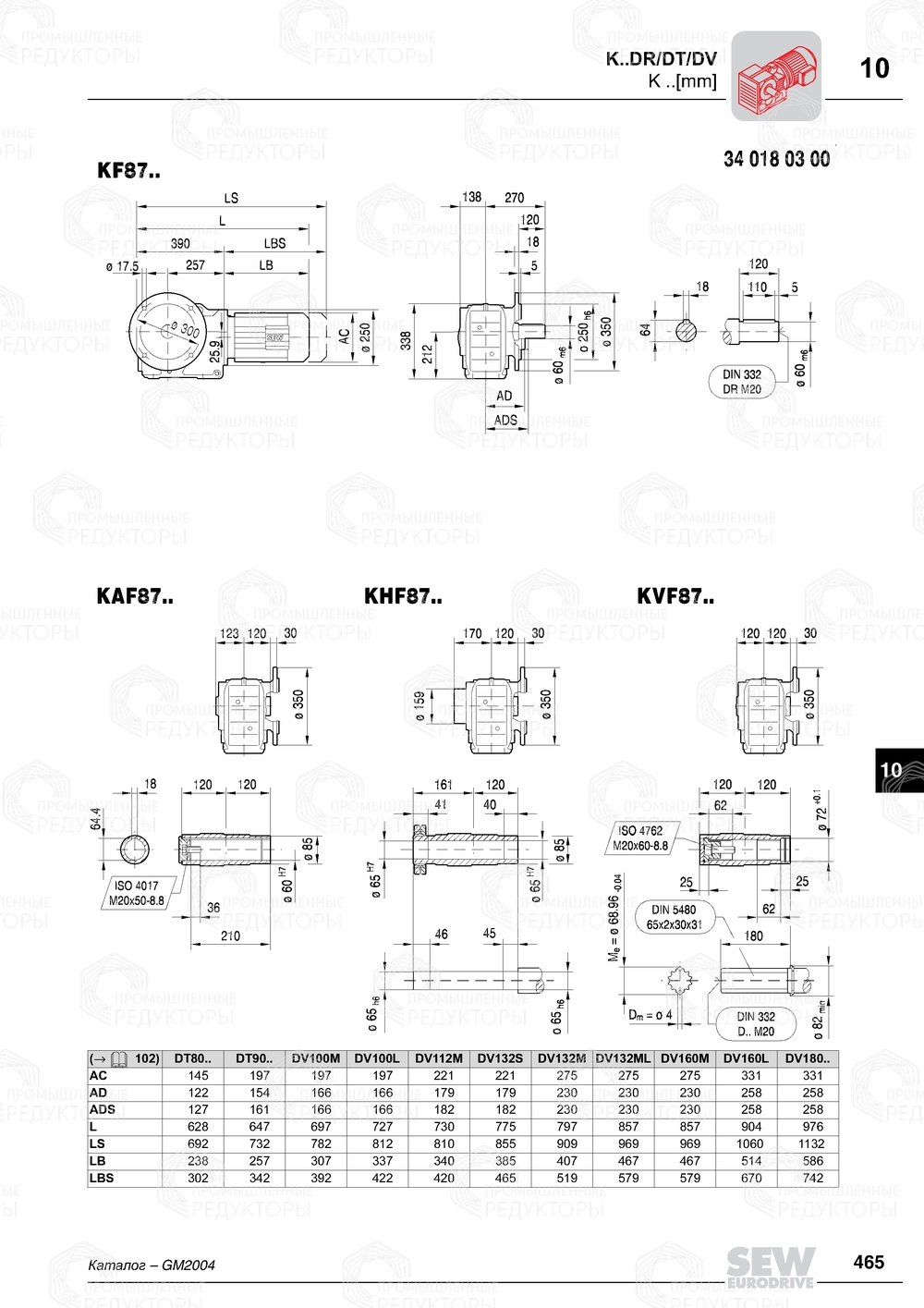 Мотор-редуктор Sew-Eurodrive K 87 Sew-eurodrive K 87
